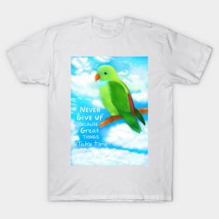 Green Parrot T-Shirt